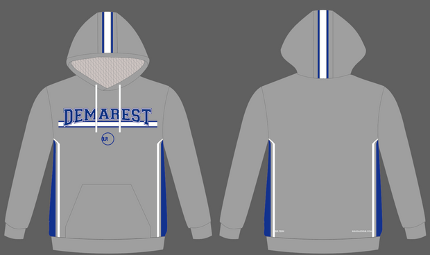DEMAREST “ABOVE ALL” PERFORMANCE HOODED PULLOVER
