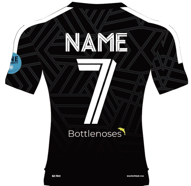 CALI BEACH SOCCER BLACK MATCH SUPPORTER JERSEY