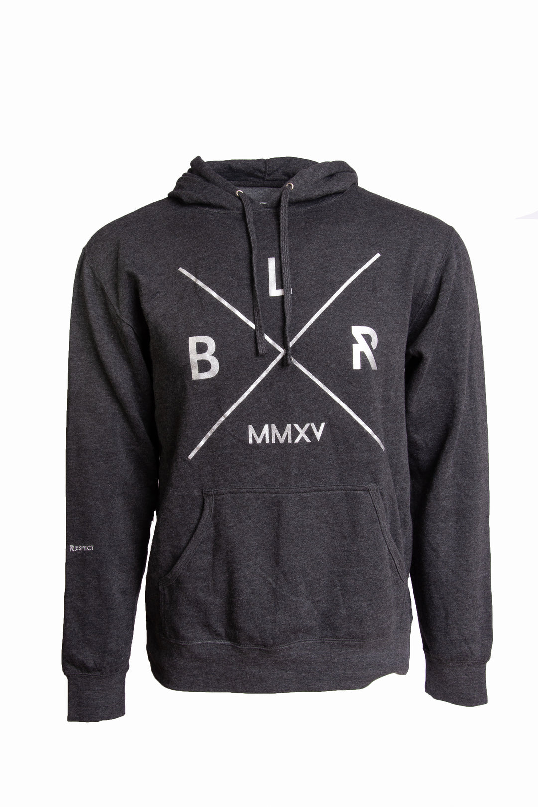 【BLUER】BLR VINTAGE GARMENT DYEING HOODIE BLACK unisex-champion-tie-dye-hoodie